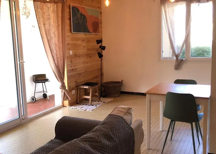 Le Drop In - T2 Au Rdc Avec Terrasse A 200m De La - Well Located For Surfers Mimizan-Plage